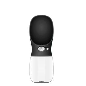 Pet Water Cup Outdoor Portable Water Bottle (style: 350ML, Color: BLACK)