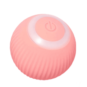 Smart Pet Toys For Dog & Cat; Automatic Rolling Ball Electric Cat Toys; Interactive Cat Ball Toys (Color: Pink (1.69in))